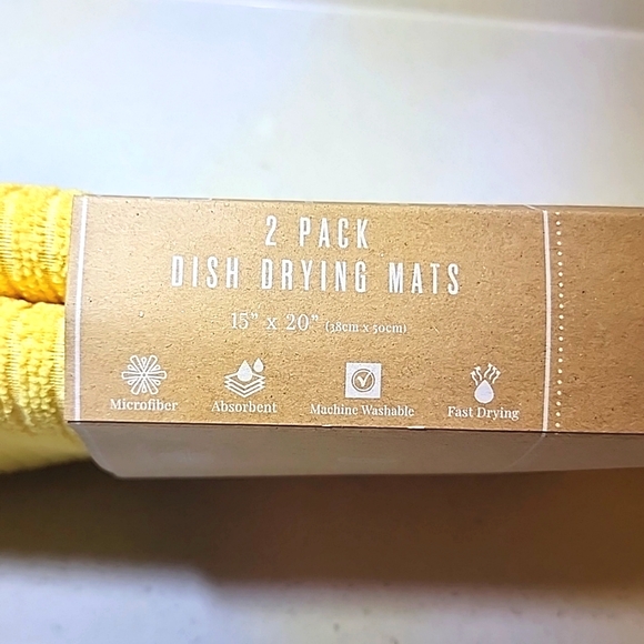 Dish Drying Mats 2pk - Picture 4 of 4